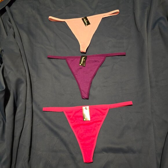 3 pairs XXL NWT nabtos thongs - Picture 1 of 5